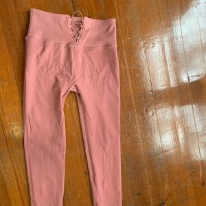 Fabletics lace back leggings